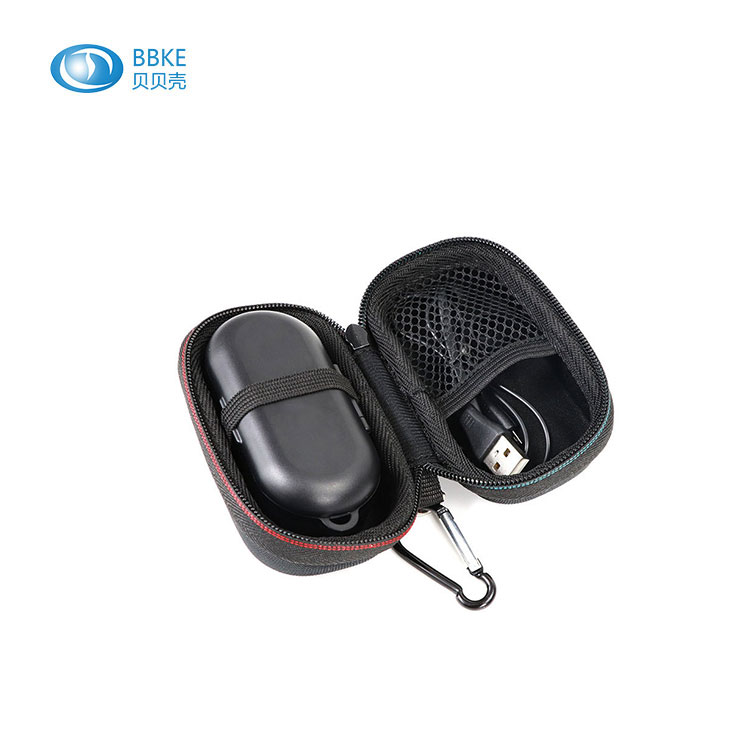 工厂定制EVA耳机收纳包运动无线蓝牙耳机包挂脖式耳机包装盒